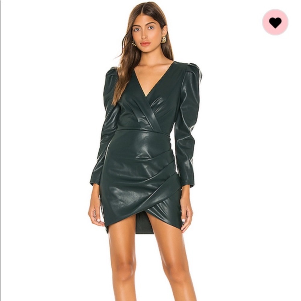Saylor tellulah leather dress
